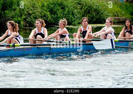 Cambridge può dossi, Homerton College Cari otto Foto Stock