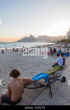 Brasile Rio do Janeiro Ipanema district Foto Stock