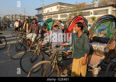 Bangladesh Chittagong porto principale e la seconda più grande città del Bangladesh si trova alla foce del fiume Karnaphuli su Foto Stock