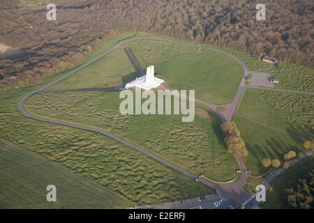 Francia Pas de Calais Givenchy en Gohelle Vimy Memorial in omaggio ai soldati canadesi caduti nel 1917 durante la Battaglia di Vimy Foto Stock