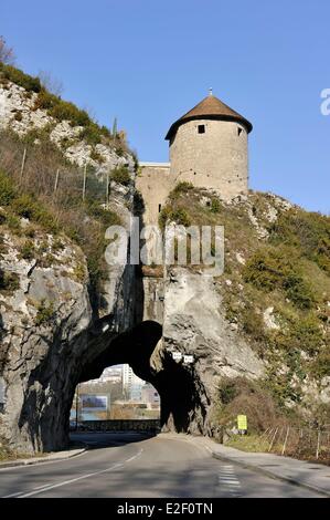 Francia, Doubs, Besancon, la Citadelle Vauban elencati come patrimonio mondiale dall' UNESCO Foto Stock