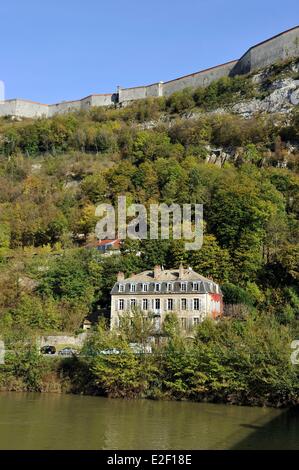 Francia, Doubs, Besancon, la Citadelle Vauban elencati come patrimonio mondiale dall' UNESCO Foto Stock