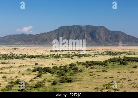 Kenya, attorno al lago Magadi Foto Stock