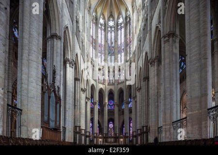 Francia, Oise, Beauvais, San Pietro (Saint Pierre) cattedrale Foto Stock