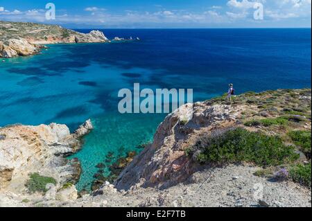 Grecia CICLADI, Piccole Cicladi, escursioni sulle isole Donoussa Foto Stock