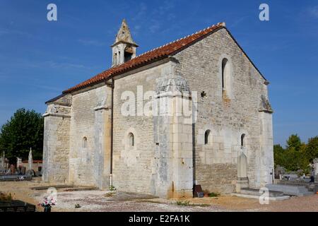 Francia, Yonne, Mailly le Chateau, cappella cimetery xix secolo Foto Stock