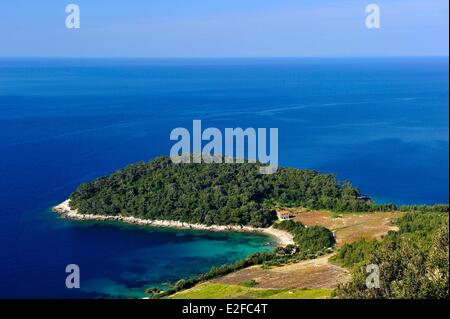 Croazia, Dalmazia, costa dalmata, penisola di Peljesac Foto Stock