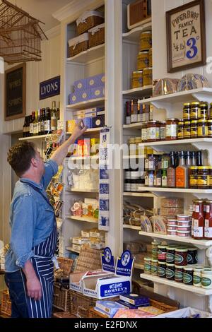 Regno Unito, Londra, Spitalfields, A.Gold store, solo specialista in cibi tradizionali Inglesi in città Foto Stock