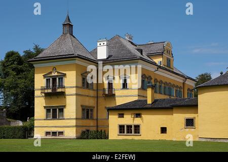 Austria, Land di Salisburgo, il Castello di Hellbrunn (Schloss Hellbrunn) Foto Stock