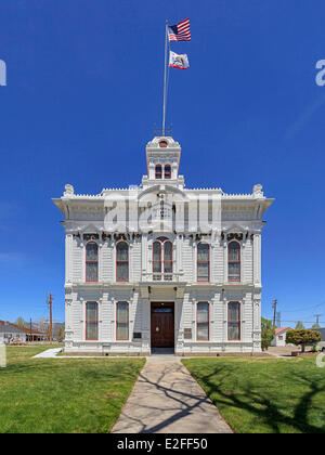 Gli Stati Uniti, California, Eastern Sierra Nevada, Bridgeport, il Mono County Courthouse Foto Stock