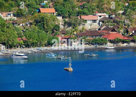 Indonesia, Bali, East Coast, Amed Foto Stock