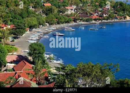 Indonesia, Bali, East Coast, Amed Foto Stock