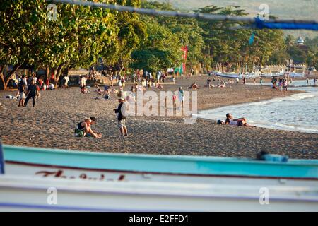 Indonesia, Bali, Lovina Beach Foto Stock