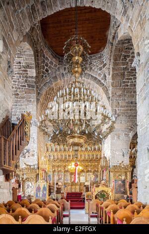 Cipro Larnaca chiesa ortodossa di San Lazzaro (Ayios Lazaros) che ha avuto origine nel IX secolo per ospitare la tomba di Foto Stock