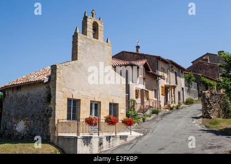 Francia, Haute Garonne, Aurignac, cappella Saint Roch risalenti al XVII secolo Foto Stock