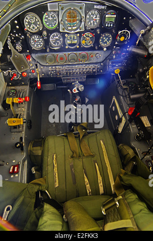 WWII Warbirds, aerei da combattimento da Falcon aviazione campo situato in Mesa, Arizona Foto Stock