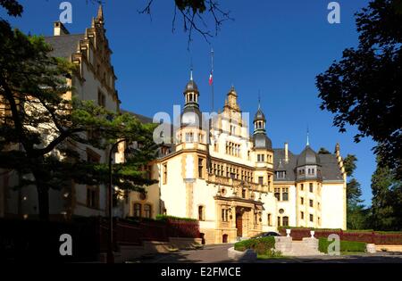 Francia Moselle Metz il palazzo del governatore fine del XIX secolo Foto Stock