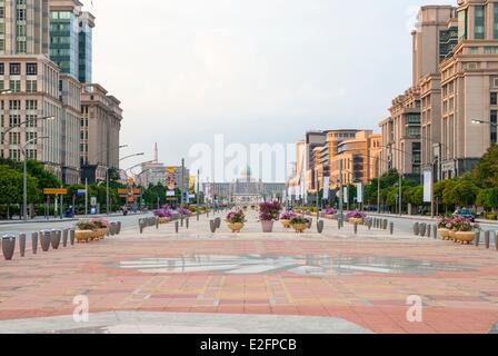 Malaysia Putrajaya Persiaran Perdana o Putrajaya Boulevard Foto Stock