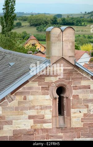 Francia Bas Rhin Westhoffen ex sinagoga Foto Stock
