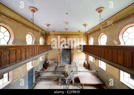 Francia Bas Rhin Westhoffen ex sinagoga Foto Stock