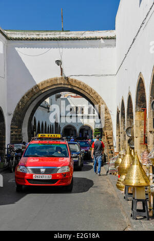 Marocco Casablanca distretto Habous costruito dagli architetti Auguste Cadet e Edmond Brion die 1918 nuova Medina costruita dal Foto Stock