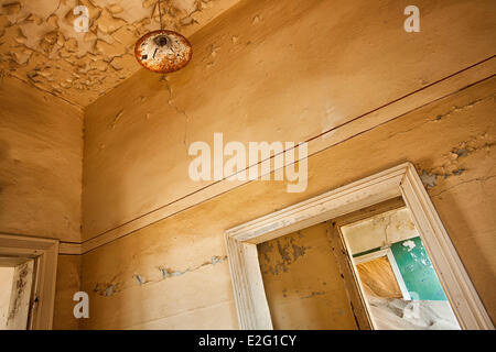 La Namibia Karas Sperrgebiet National Park Kolmanskop città fantasma Foto Stock