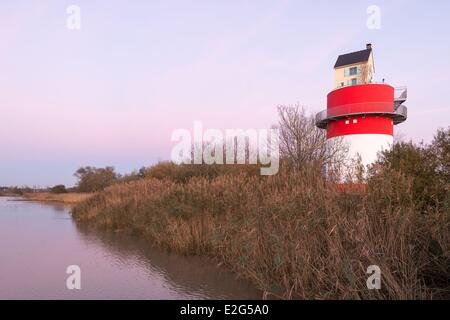 Francia Loire Atlantique Bouee Villa Cheminee di Tatzu Nishi Alloggi insoliti Foto Stock