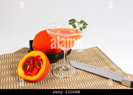 Baby Jackfruit frutta tropicali Foto Stock