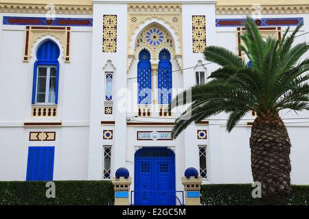 Francia Var Hyeres Villa Moresca (nineteenthth secolo) architetto Pierre Chapoulart Foto Stock