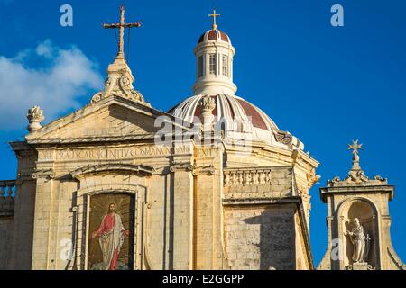 Malta Rabat chiesa di San Paolo Foto Stock