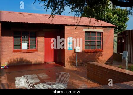 Africa del sud della provincia di Gauteng Johannesburg Soweto area di Orlando nella township Mandela House è ex prima storica casa di famiglia di Nelson Mandela dove ha vissuto tra il 1946 e il 1962 Foto Stock