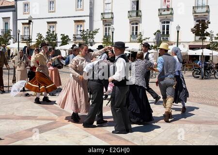 Il Portogallo Algarve Tavira balli popolari Foto Stock