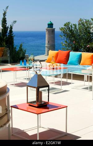 Francia Bouches du Rhone Cassis Villa Medusa Foto Stock