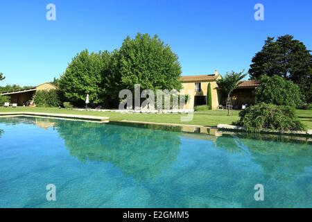 Francia Vaucluse Le Thor La Garance en Provence guest house Foto Stock