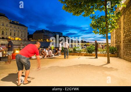 Francia Paris Paris-Plage 2013 bowling al nicht Foto Stock