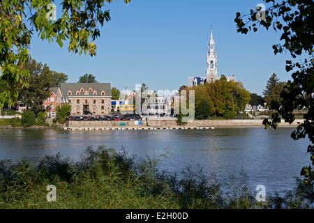 Canada Quebec provincia Monteregie itinerario turistico di Richelieu Beloeil vecchio Beloeil San Matteo Chiesa Foto Stock