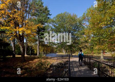 Canada Quebec provincia Centre du Québec regione Drummondville Woodyatt Park San Francesco Fiume Foto Stock