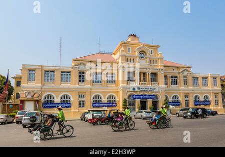 Cambogia Phnom Penh Post coloniale di architettura Francese Foto Stock