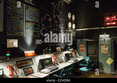 Il segreto Bunker, Hack verde, vicino a Nantwich, Cheshire Foto Stock