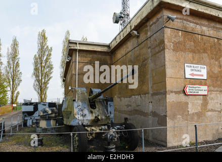 Il segreto Bunker, Hack verde, vicino a Nantwich, Cheshire Foto Stock