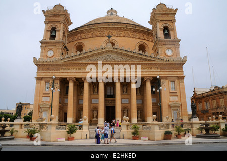 Mosta Rotunda Malta Foto Stock