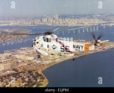 Sikorsky SH-3H, 149724, HS-10, NAS NorIs Foto Stock