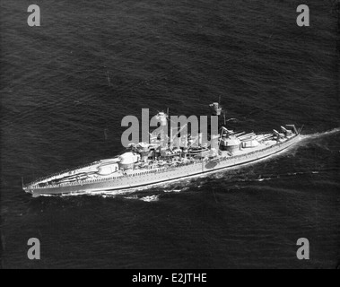 BB-44, USS Tennessee passando in rassegna, New York, 31maggio34 Foto Stock