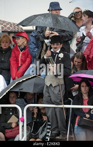 L'atmosfera durante la cerimonia di apertura del 66 Cannes Film Festival - "Il grande Gatsby" - Premiere. Dove: Cannes, Francia Quando: 15 Maggio 2013 Foto Stock