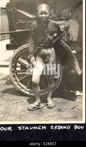 Una foto dal Menasco album con barnstormer Albert Menasco e Art Smith, entrambi figure chiave nelle prime esibizioni aeree e aeronautiche. Questa immagine riflette il loro contributo all'età d'oro di Barnstorming. Foto Stock