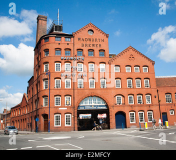 Wadworth's Northgate brewery Devizes, Wiltshire, Inghilterra Foto Stock