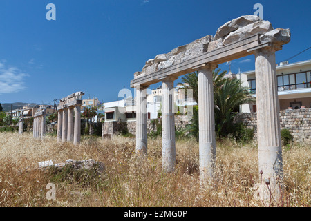 L antico palestra di isola di Kos in Grecia Foto Stock