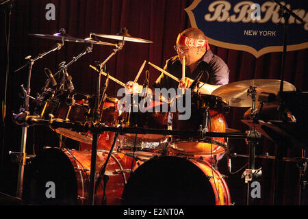 Billy Cobham lo spettro di banda performanti a B.B. King Bar e Grill offre: Billy Cobham dove: New York City, NY, STATI UNITI D'AMERICA quando: 16 Gen 2013 Foto Stock