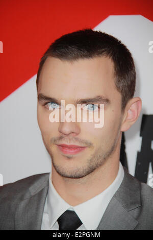 Premiere di Summit Entertainment "corpi caldi' presso il Cinema ArcLight Glossari Affini cupola dotata di: Nicholas Hoult dove: Los Angeles, California, Stati Uniti quando: 29 Gen 2013 Foto Stock