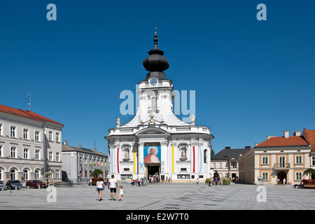 Polonia,Wadowice, Basilica della Presentazione della Beata Vergine Maria Foto Stock
